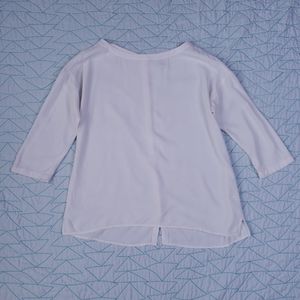 J. Jill Back Button Blouse Shirt